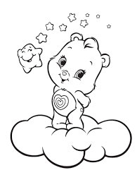 They are all free to print, and the kids will love coloring them in. Care Bear Coloring Pages For Adults Coloring Home