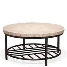 Akbar Coffee Table Distressed Coffee Table Round Coffee Table Transitional Coffee Tables