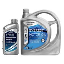 everest superior performance synthetic blend engine oil