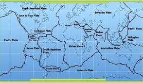 Map Of Tectonic Plates In 2020 Plate Tectonics Plate Boundaries Tectonic Plate Movement