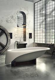 Use rough materials and leave the pipes visible. 30 Inspiring Industrial Bathroom Ideas