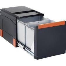 Poubelle De Cuisine Manuelle Plastique Noir 36 L Leroy Merlin Poubelle Cuisine Poubelle Poubelle Tri