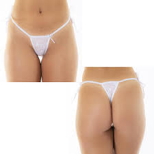 Calcinha Tanga Apressadinha Fio Dental de Lacinho do Lado e Abertura nas  Pernas - Envolva-me - Calcinha - Magazine Luiza