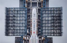 Falling chinese rocket to crash to earth on saturday as us calls for 'responsible space behaviours'. China Prepares To Launch Long March 5 Rocket For Chang E 5 Mission Shine News