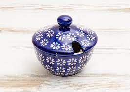 Mexikanische keramik arabisches muster bemalte fliesen geometrie kunst orientalische muster mosaik muster geometrische muster. Keramik Margeriten Muster Zuckerdose Online Kaufen Mare Me Maritime Dekoration Geschenke