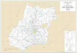 This place is situated in goias, goias, brazil, its geographical coordinates are 15° 56' 0 south, 50° 8' 0 west and its original name (with diacritics) is goiás. Maps Of Goias State Road Map Brazil Mapa Owje Com