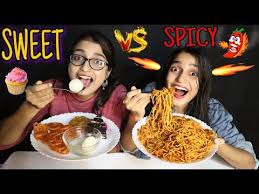 SWEET vs SPICY CHALLENGE