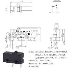 In order to be able to wire the washing machine motor or universal motor we will need a diagram called the washing machine motor wiring diagram ,this one. Normally Open Micro Switch 5a 250vac T125 5e4 Electronics Technology Technology Plunger