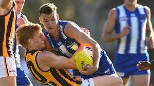 Lachie neale of the lions is tackled by luke mcdonald of the kangaroos during the 2019 afl round 02 match between the north melbourne kangaroos and the brisbane lions at marvel stadium on march 31, 2019 in melbourne, australia. Match Highlights North Melbourne V Hawthorn Aami Community Series 2021 Afl Youtube