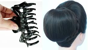 If your natural hair is made up of thick wiry strands it may form into natural wiry spikes until it reaches a certain length. Very Very Easy Hairstyle Using Clutcher Braided Hairstyles Short Hairstyles For Women Hair Hair Styles