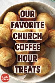 Our Favorite Church Coffee Hour Treats Coffee Snacks Coffee Treats Holiday Baking Recipes