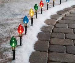 Winter Wonder Lane Multi Color Light Bulb Pathway Markers 10 Count Big Lots In 2020 Colored Christmas Lights Christmas Yard Decorations Christmas Decorations Clearance