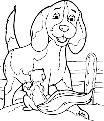 K l e u r p l a t e n p u p p y hieronder vind je 9 puppy kleurplaten. Dog Coloring Pages For Kids Print Them Online For Free