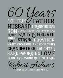 These are some section of gifts that you can consider for your mom's 60th birthday as these gifts are suitable for her age and she will love one of the gifts from these suggestions. Birthday Gift For Dad 60th Birthday 60 Year Old Dad Father Etsy 60th Birthday Ideas For Dad Dad Birthday Gift 60th Birthday
