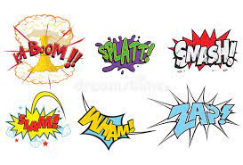 Comic inspired buttons and magnets now available!#vintagerobot #comics #robot #robots #comicbooks #design #graphicdesign #pins #buttons #magnets #vectordesign. Comic Action Words Stock Illustrations 1 197 Comic Action Words Stock Illustrations Vectors Clipart Dreamstime