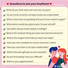 My name is alyssa and i know a lot of us have a boyfriend or girlfriend, but not all of us are secure in the relationship for various reasons. 500 Questions To Ask Your Boyfriend To Get To Know Him