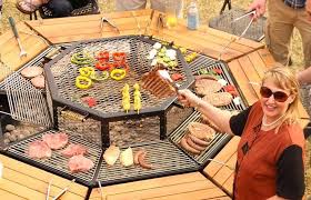 Jag Grill Fire Pit Grill Table Grilling