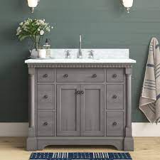 You can search by popular categories such as modern vanities, double or single vanities. Seadrift 42 Single Bathroom Vanity Set Reviews Joss Main