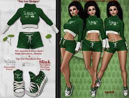 Maybe you would like to learn more about one of these? Second Life Marketplace Tay Lay Designs St Patrick S Day Outfit 4 Mesh