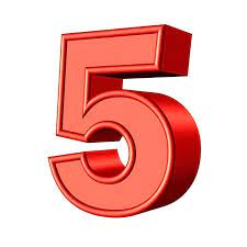 It has attained significance throughout history in part because typical humans have five. Funf 5 Zahl Kostenloses Bild Auf Pixabay