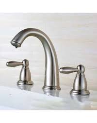 Robinet Melangeur Lavabo 3 Trous Nickel Brosse Kijo Salledebains Shop Com