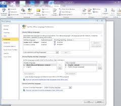Can T Set Default Proofing Language In Ms Word 2010 Super User