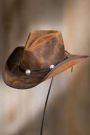 Honor Your Inner Cowboy Or Cowgirl With The Cyclone Leather Hat Free Shipping Returns Leather Cowboy Hats Cowboy Hats Leather Hats