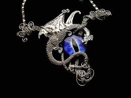 Nebula Eye Gothic Dragon Eye Choker Pewter By Ladypirotessa Gothic Dragon Silver Swirl Chokers