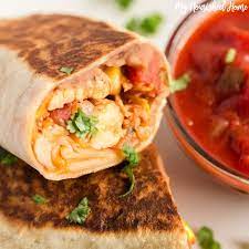15 Minute Chicken Burrito Recipe My Nourished Home