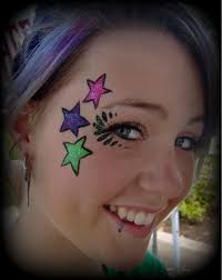 Face Paint Star Bing Images Face Painting Designs Eye Face Painting Face Painting Easy