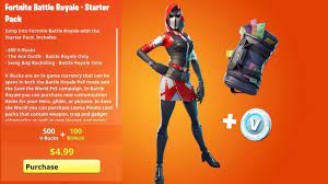 These packs generally cost $4.99 usd and represent a good deal if you are. Fortnite Starter Pack 3 How To Get It How Much Is It When Is It Out