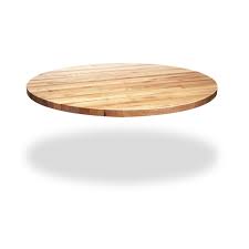 Custom designed cherry top pedestal dining table. Circular Dining Table Top Michigan Maple Block