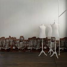 Dutch architect anne holtrop has remodelled maison margiela 's concept store in london adding walls cast in textile moulds to reflect the brand's garment construction techniques. Maison Martin Margiela Wallpaper Collection For Omexco Margiela Wallpaper Maison Margiela Wallpaper Wall Coverings
