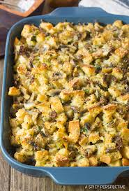 Combine sausage, celery, and onion in a skillet over medium heat. Sausage Mushroom Thanksgiving Stuffing A Spicy Perspective