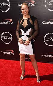 What The Stars Wore On The Espys Red Carpet Ronda Rousey Female Athletes Espy Awards