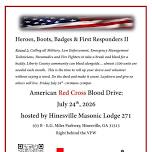 American Red Cross Blood Drive