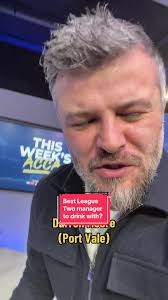 Best League Two Manager to Have a Drink With