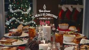 * 2,000 calories a day is used for general nutrition advice, but calorie needs may vary. Bob Evans Farms Tv Commercial 12 Meals Of Christmas Ispot Tv