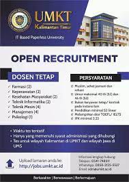 Lowongan kerja dosen psikologi surabaya. Lowongan Dosen Kesehatan Masyarakat Universitas Muhammadiyah Kalimantan Timur Umkt Lowongan Dosen