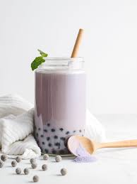 Taro Bubble Milk Tea How To Make Authentic Taro Milk Tea At Home Bubble Tea Tee Mit Milch Boba Getrank