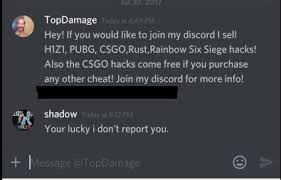 Pubg mobile official discord server hacked?? Muselk On Twitter Lol There Are People Joining My Discord Server And Doing The Hey Kid Wanna Buy Some Drugs Hacks Routine Stop Corrupting The Youth Https T Co Htcxdwavkx
