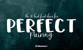 Fonts of this category «handwritten fonts». The 10 Best Font Duos For Perfect Pairing The Font Bundles Blog