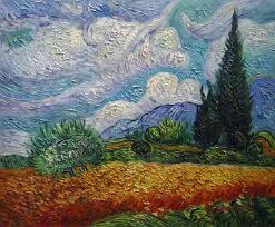 One of his most famous paintings is wheat fields with cypresses. Wheat Field With Cypresses Painting By Vincent Van Gogh Reproduction Ipaintings Com