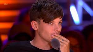 Louis Tomlinson got emotional after the performance of a contestant in X  Factor UK. 😥 Source via Twitter @louisupdates