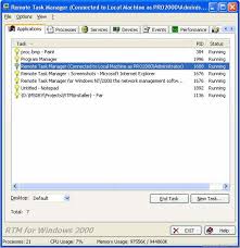 Teamviewer is proprietary computer software for remote control, desktop sharing, online meetings, web conferencing and file transfer. Remote Task Manager Download
