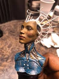 Initial sketch for my next bust painting.