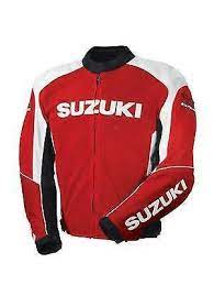 Suzuki Red Oem Gsxr Mesh Jacket Suzuki Gsxr Red Biker Jacket Handmade Racingsportjacket Leather Jacket Style Unique Leather Jacket Mesh Jacket