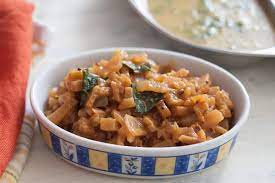 Banana Stem Poriyal Recipe With Curry Powder Recipe Indian Food Recipes Sabzi Recipe Recipes