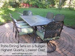 Best budget patio dining sets. Where To Buy Low Cost Quality Patio Furniture And Dining Sets