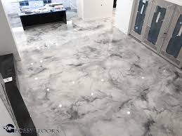 With a wide variety of color options and added benefits of epoxy; Metallic Marble Epoxy Floor From Glossy Floors Polished Concrete And Epoxy Flooring Of Northwest Arkansas